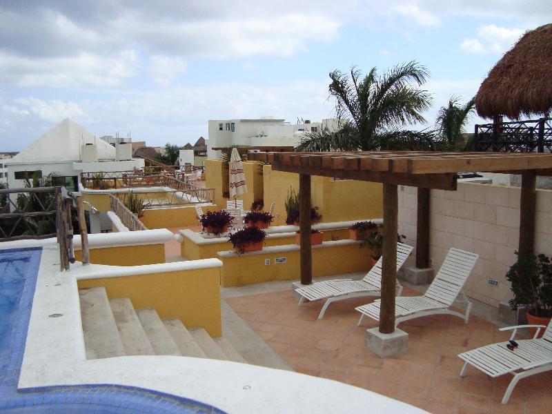 Las Palmas Condominio Playa del Carmen Bagian luar foto